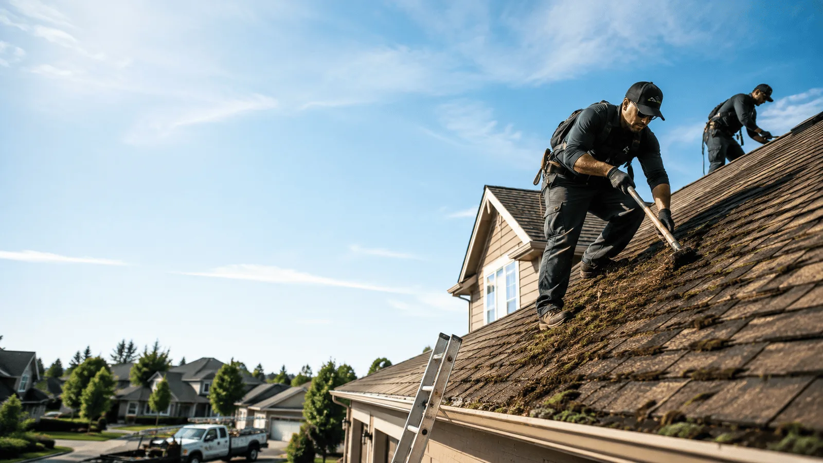 Roof Moss Removal in Nuremberg, PA near me